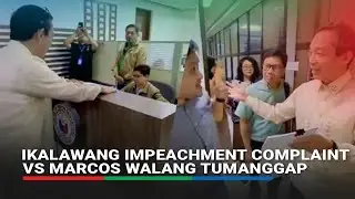 'Ayaw tanggapin': Ikalawang impeachment complaint vs Marcos hinarang daw ayon sa Bayan