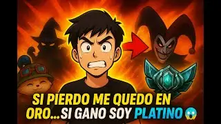 A UNA SOLA WIN DE PLATINO&hellip; &iquest;LO LOGRO O ME QUEDO EN ORO? 😱💎🔥con el amigo AGUS (NOSKILL)