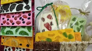 FLAVOURED DESIGNER CHOCOLATE BARS| फ्रूट एंड नट चॉकलेट्स बनाइये  आसान तरीके से| Sondkar's Kitchen|