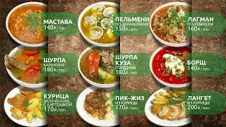 ПикПлов - меню-борды ресторана быстрого питания / Board menu for fast food restaurants / 快餐店的数字菜单板