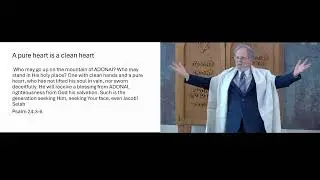 Матфея 5:8 - Блаженны чистые сердцем