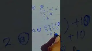 class 7th math chapter integer exercise 1.1#maths #share #viral long video #mathproblems .