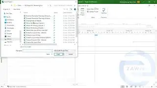 MS Project Project Monitor & Control with Master Project File Basic