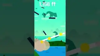 hitting a golf ball