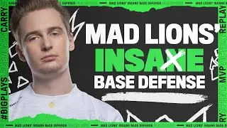 MAD Lions&rsquo; INSANE Base Defense at MSI 2021 | League Mixtape