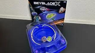 ベイブレードx ハズブロ版　ドロップアタックセット(エアロスタジアム)