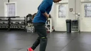 Standing Hip Closed Chain External Rotation
