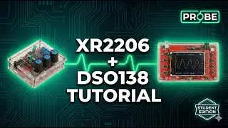 Complete DSO138 Oscilloscope & XR2206 Generator Tutorial (Beginner Combo Guide) [BANGLA]