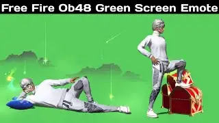 Free Fire ob48 Green screen emote | FF Green Screen video @No_Rules_YT_