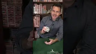 Card Magic: One-Handed Shuffle LESSON #shorts