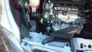2015 Chevrolet Spark Oil Change NO JACK OR RAMPS