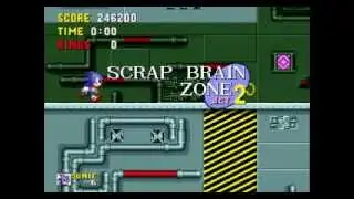 Sonic 1 Part Finale - Scrap Brain + Final Zone + Ending