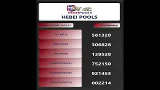 Live Stream LIVE DRAW HEBEI