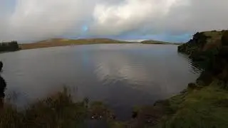walk and flight with drone locally loch humphrey