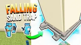 FALLING SAND TRAP to make RICH FACTION RAIDABLE *INSANE* | Minecraft HCF