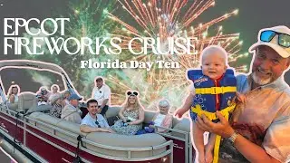 FLORIDA DAY TEN 🎆 Celebration | Boardwalk | EPCOT Fireworks Cruise | FULL LUMINOUS SYMPHONY OF US