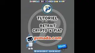 👣 TUTO RETRAIT CRYPTO sur  pvmada.com