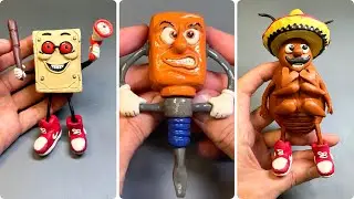 I made new Brainrot Meme from plasticine #brainrotmeme #italianmeme #clay #sculpting 