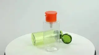 SOMEWANG cosmetic packaging makeup remover nail polish removing liquid press pump bottle