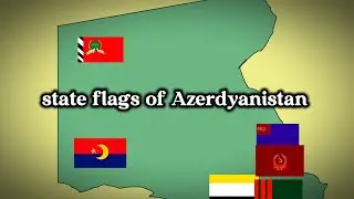 State Flags of the Federal Democratic Republic of Azerdyanistan (FDR) &ndash; Complete Visual Guide