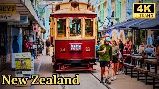 Christchurch Is Stunning During This time. 4K Walk City Walk