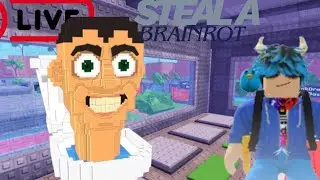 steal A Brainrot skibidi Toilet update Live#live#roblix