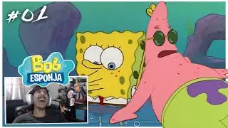 REACCIONO POR PRIMERA VEZ A BOB ESPONJA!!