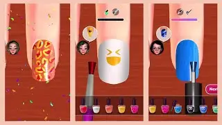 Nail Salon 3D Gameplay // Android, iOS // Part 1
