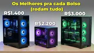 NÃO jogue dinheiro fora! Os únicos 4 PCs que compensam montar hoje.