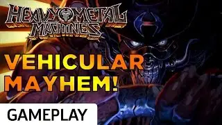 Heavy Metal Machines - Vehicular Mayhem Gameplay
