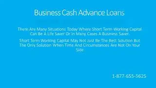 Business Cash Advance