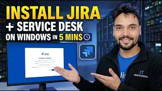 Install JIRA SERVER + SERVICE DESK on windows in 5 MINS | Full Installation & Configuration 2025