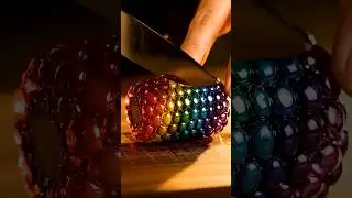 Amazing Rainbow Crystal Corn Cut