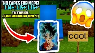 ✓HOW TO GET HD CAPES IN MCPE! l Minecraft PE l (Tutorial) l (For Android Only)