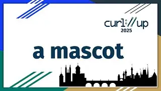 mascot - Daniel Stenberg - curl up 2025