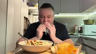Лагман мой рецепт/ #еда #мухбанх #вкусно #мукбанг