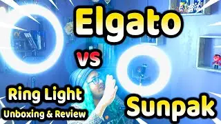 Elgato Ring Light - Unboxing, Review and Comparison