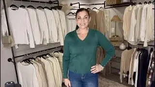Amazon Fashion / Zeagoo V Neck Lightweight Ribbed Pullover / Мне нравится, но больше всего мне нр...