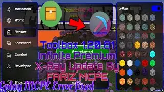 TOOLBOX FOR MCPE 1.20.81 INFINITE PREMIUM X-RAY UPDATE BY FARIZ MCPE