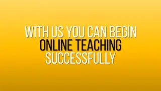 Start Successful Multi-Income Online Teaching