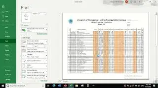 Page Break, Layout, Print Titles, Print Scaling and Margins in MS Excel