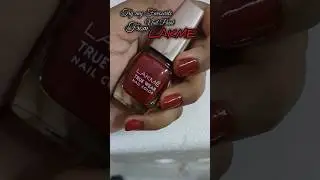 @ILoveLakme truewear Nail paint review#nailart #ytshorts #viralreels #nailpolish #reels #viral