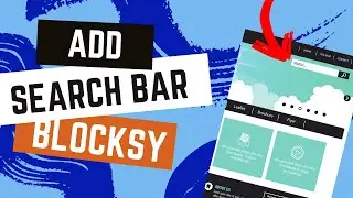 Add search bar to Blocksy Mobile!