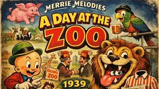 A Day at the Zoo (1939) 🐒🦁 | Classic Merrie Melodies Cartoon