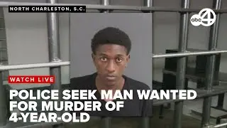 LIVE: North Charleston Police hold press conference on wanted man