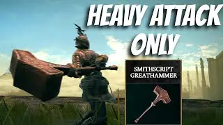 Thor Run! Smithscript Hammer Heavy Only Elden Ring- YOUWY VOD