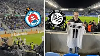 SLOVAN BRATISLAVA vs. STURM GRAZ ⚽ | Bratislava und Aufstieg ins 1/8 Finale!