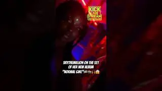 Srythemillion on the set of her new album 