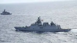 INS Sahyadri in Manila. #indiannavy #opdemo2025 #navyday #sahyadri #atmanirbharbharat #military