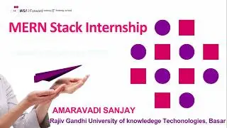 WebStack Academy Internship Project Submission Video || MERN Stack Web Development Internship
